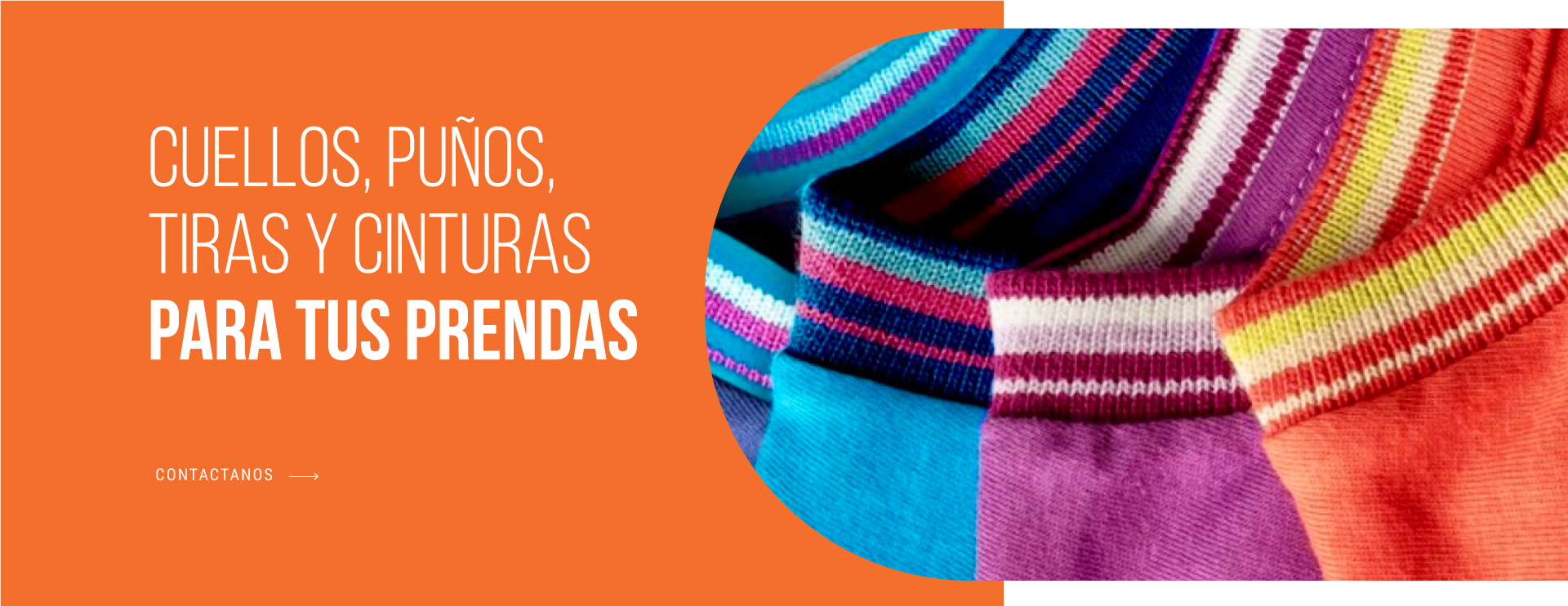 cuellos, puños, tiras y cinturas para tus prendas